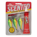 Berkley Lot de 3 leurres parfumés Flicker Shad Pro - Poissons Nageurs - Kit de pêche