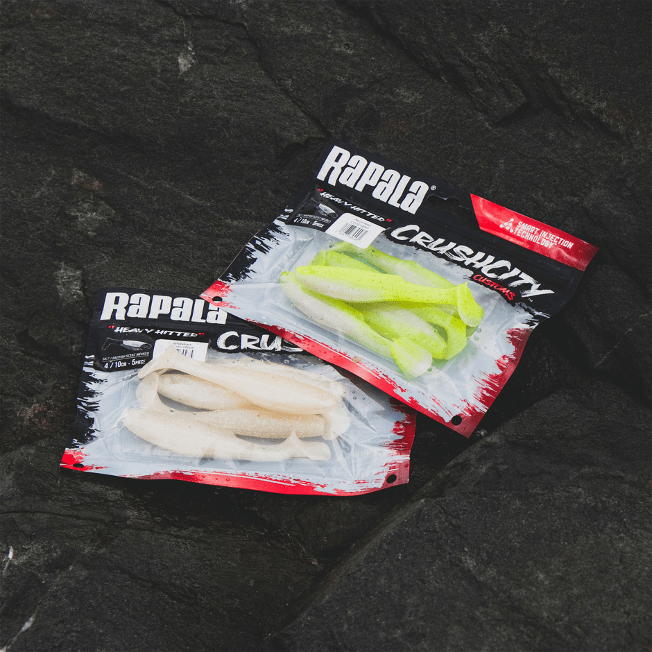 CrushCity Customs Heavy Hitter - Leurres Souples - Kit de pêche