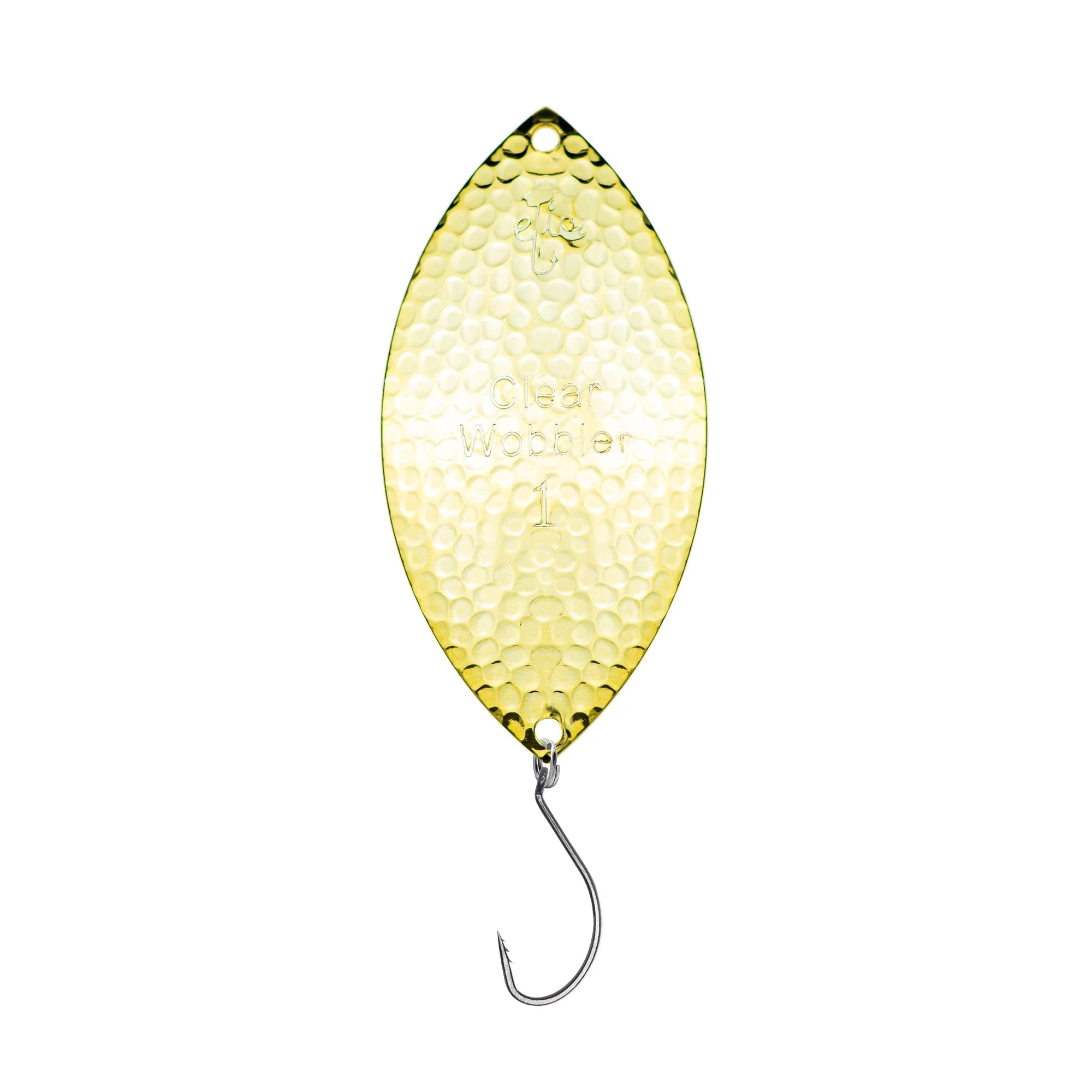 Etic Clear Wobbler Martelée - Cuillères - Kit de pêche
