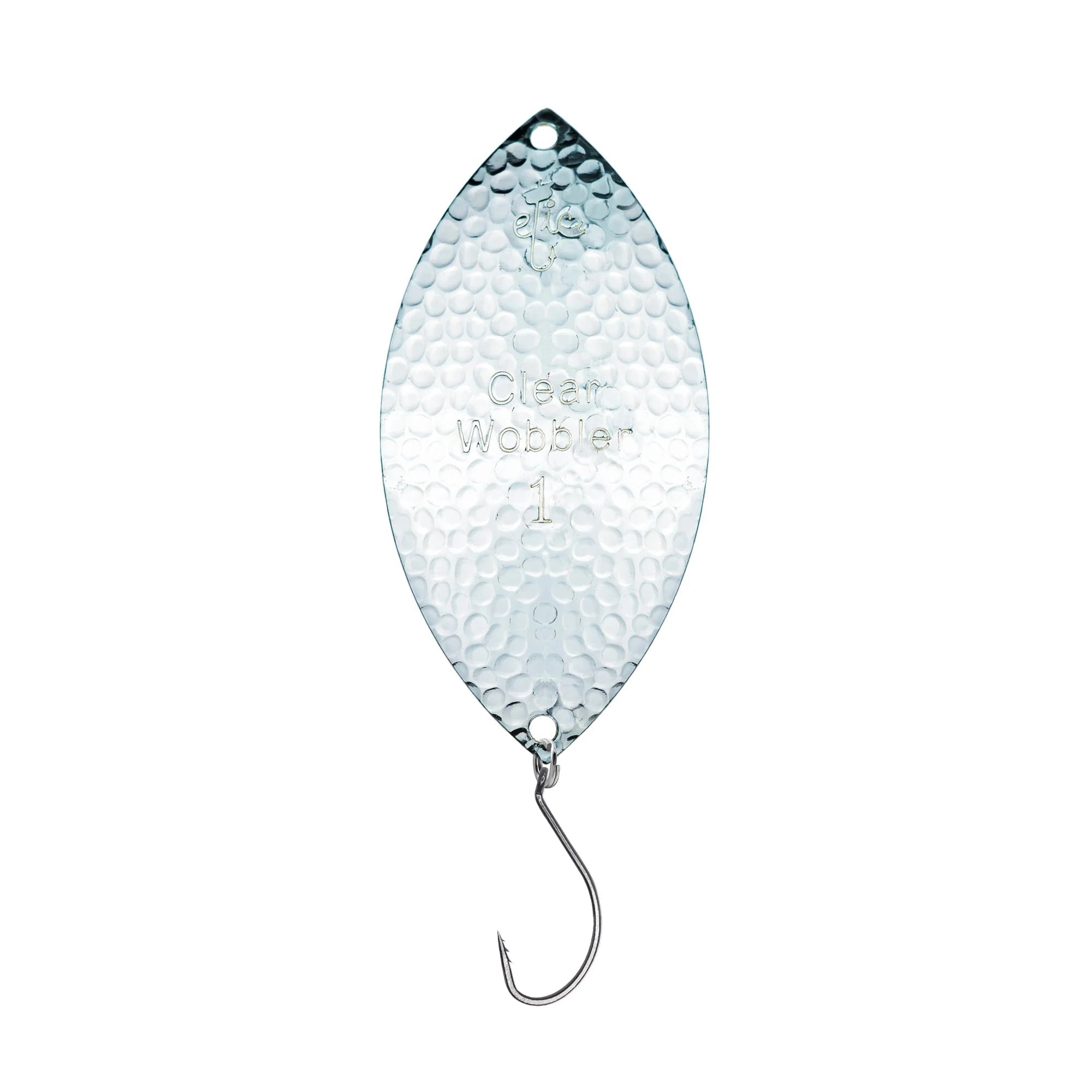Etic Clear Wobbler Martelée - Cuillères - Kit de pêche