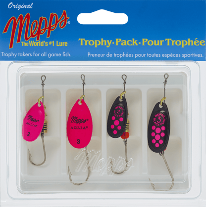 Mepps Kit Trophy Pack - Cuillères - Kit de pêche