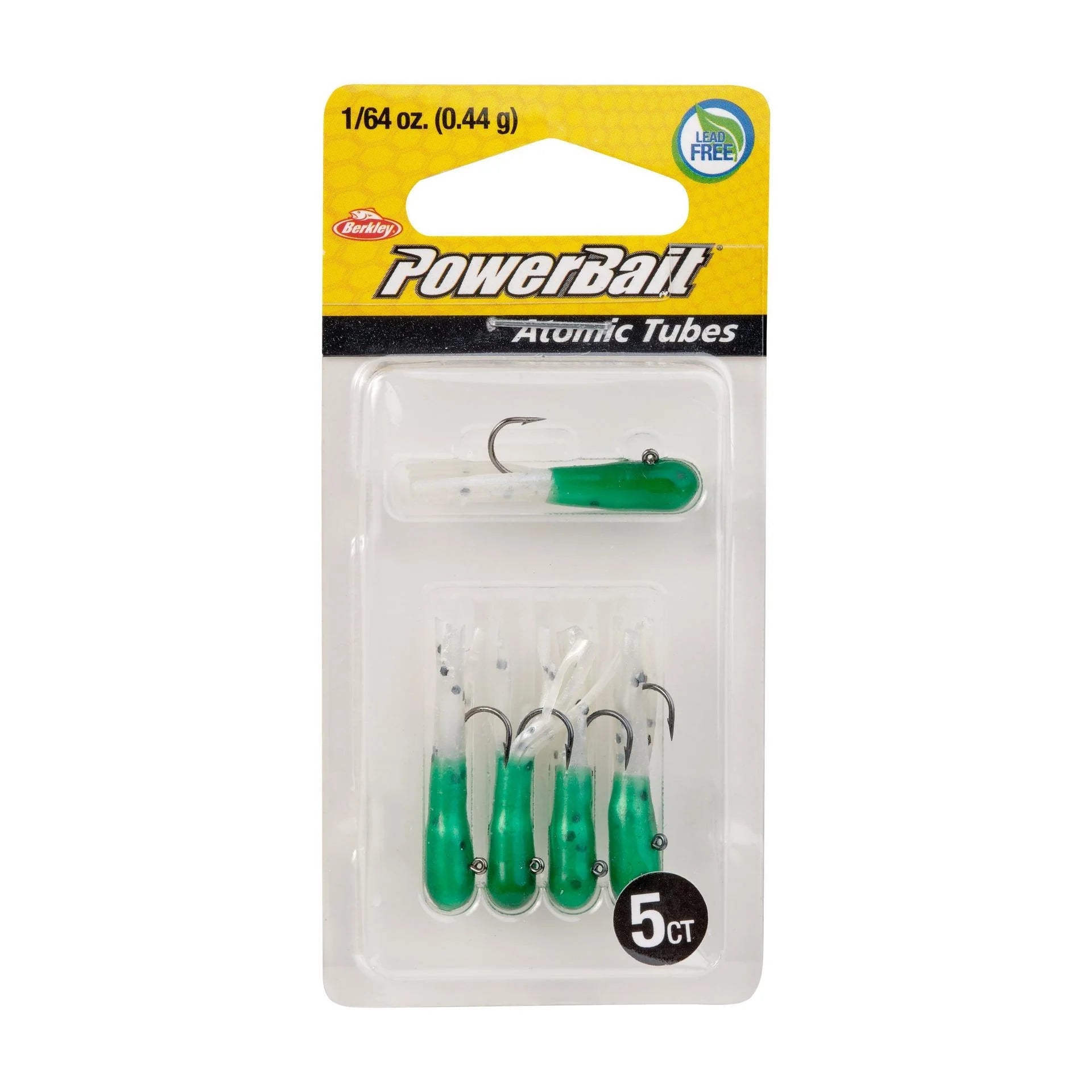 PowerBait Atomic Teaser - Leurres Souples - Kit de pêche Paquet de 5 pièces