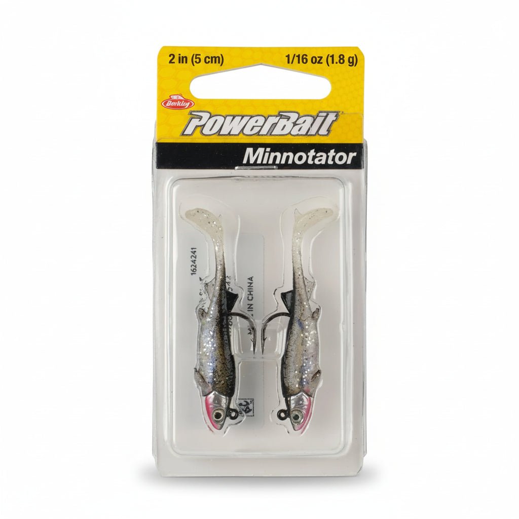 PowerBait Minnotator - Leurres Souples - Kit de pêche Paquet de 2 pièces