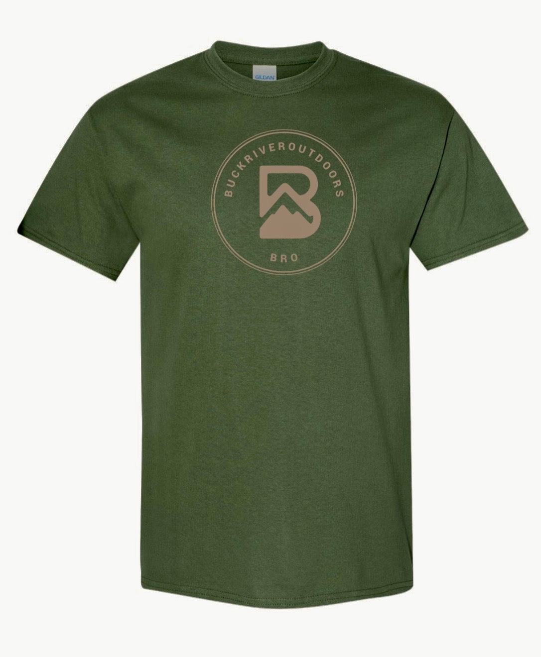 T-Shirt Buck River Outdoors - Logo Classique - Vêtement - Kit de pêche