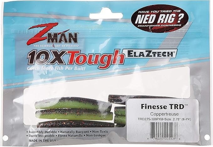 Z - Man Finesse TRD - Leurres Souples - Kit de pêche